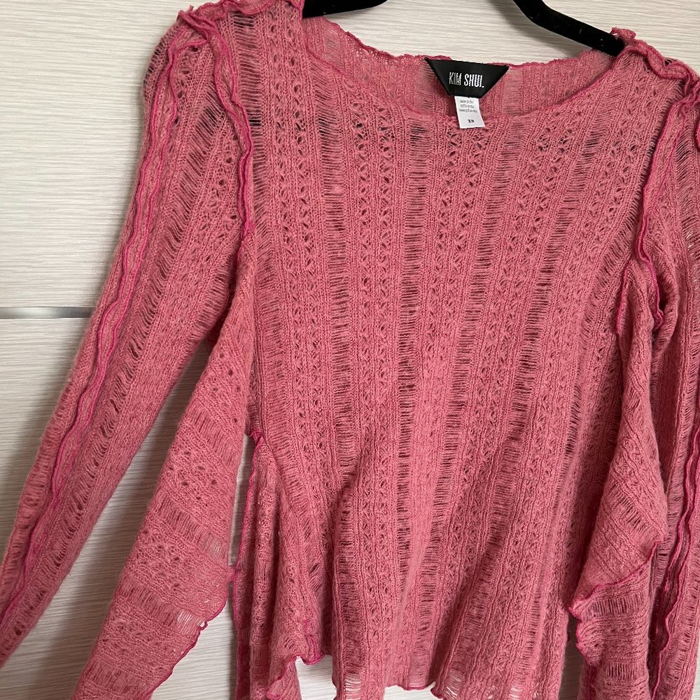 Kim Shui Pink Sweater Top